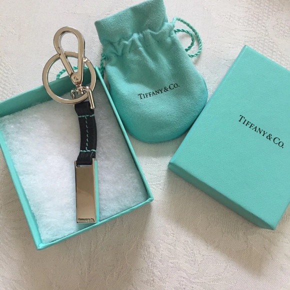Tiffany & Co. Accessories - Tiffany & Co Keychain leather